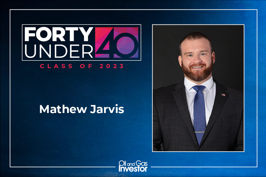 Oil & Gas 40 under 40 class of 2023 Dark Horse Metals CEO Mathew Jarvis