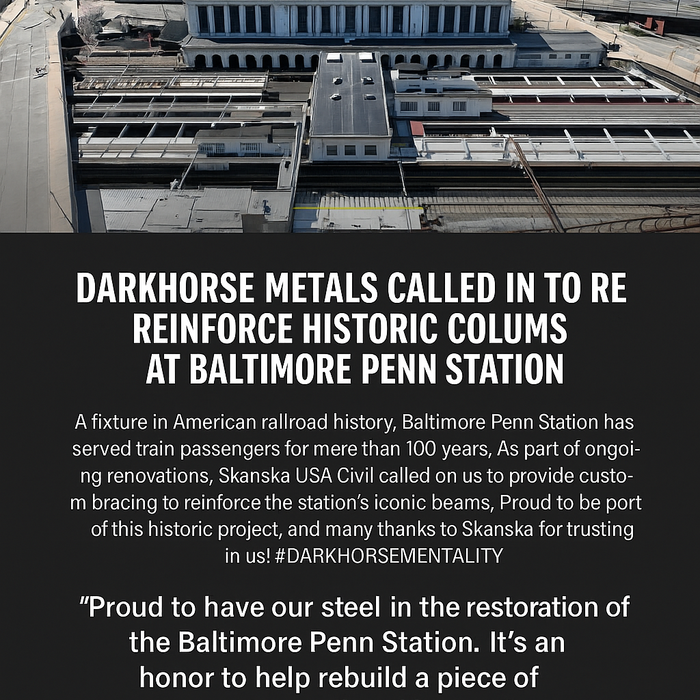 We Didn’t Start Dark Horse to Sell Steel — We Started It to Be Part of History