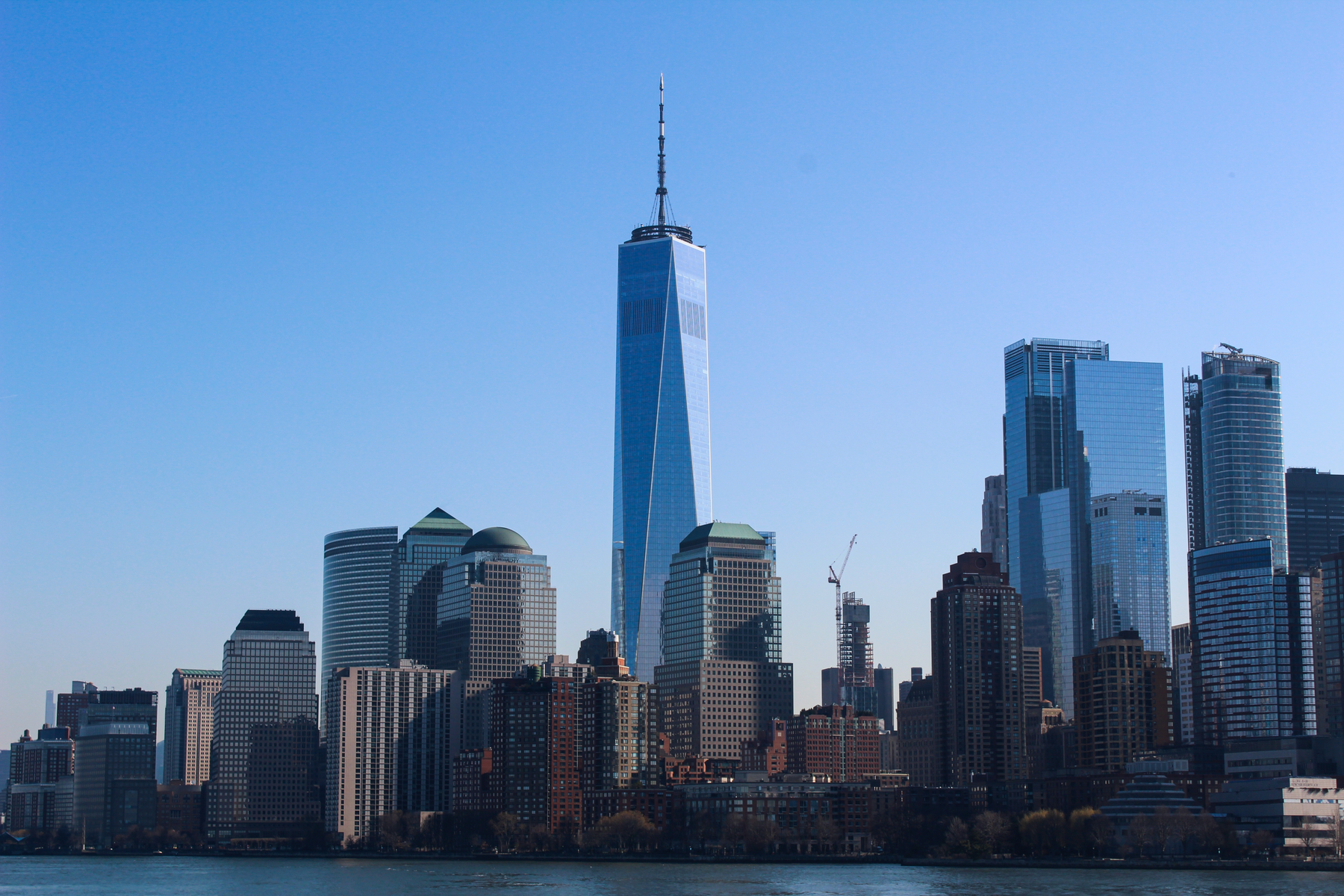 One World Trade Center (also known as Freedom Tower) in New York City.